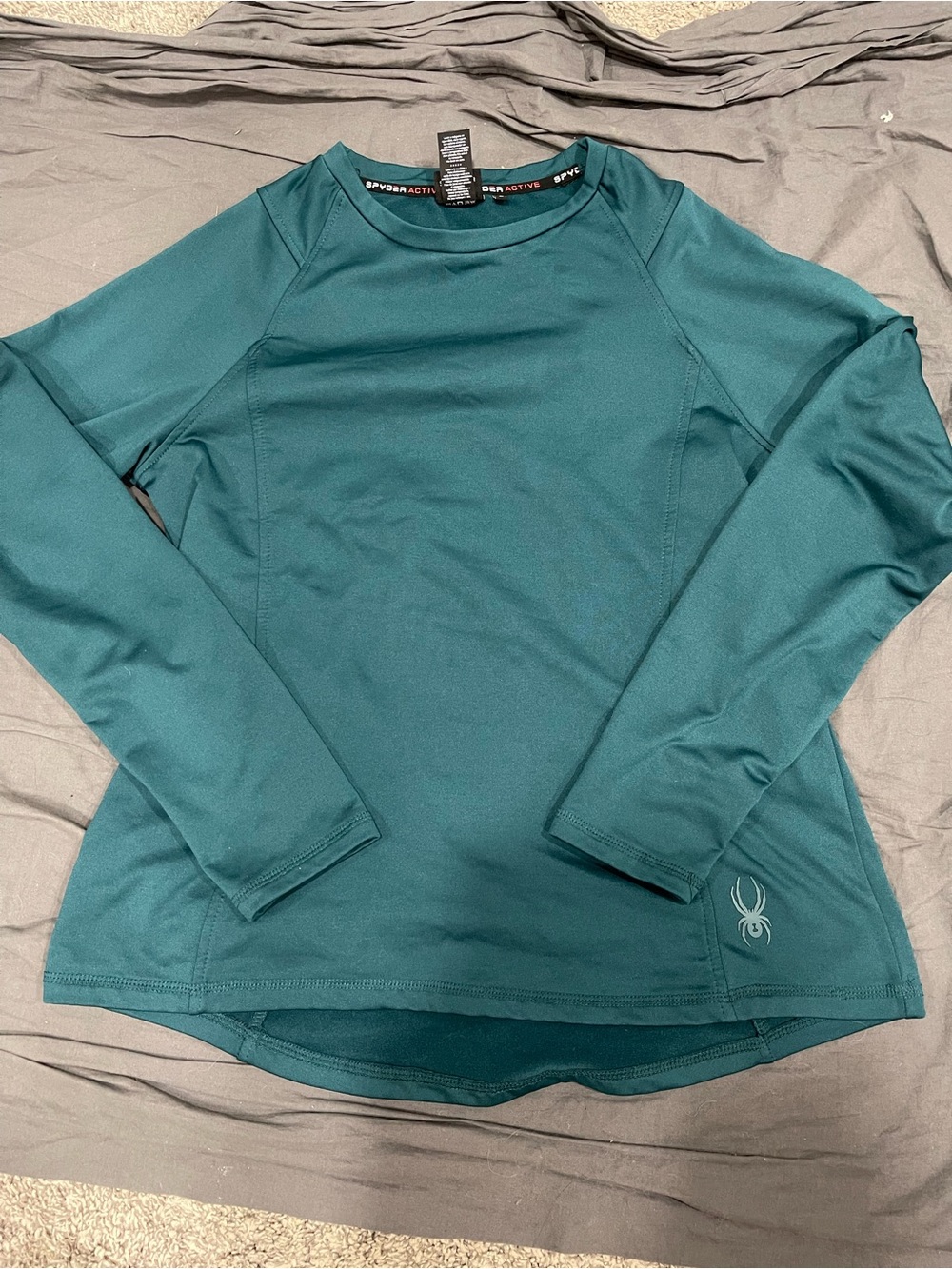 Spyder Teal Activewear Top